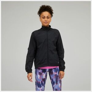 Women's New Balance Athletics Impact Run Packable Jacket - Black - Medium